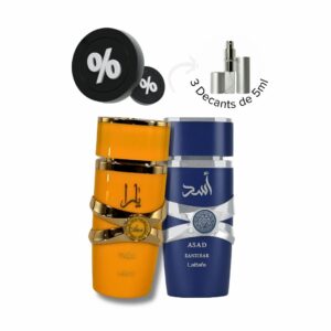 Decant perfume árabe perfume masculino perfume feminino Yara Zanzibar