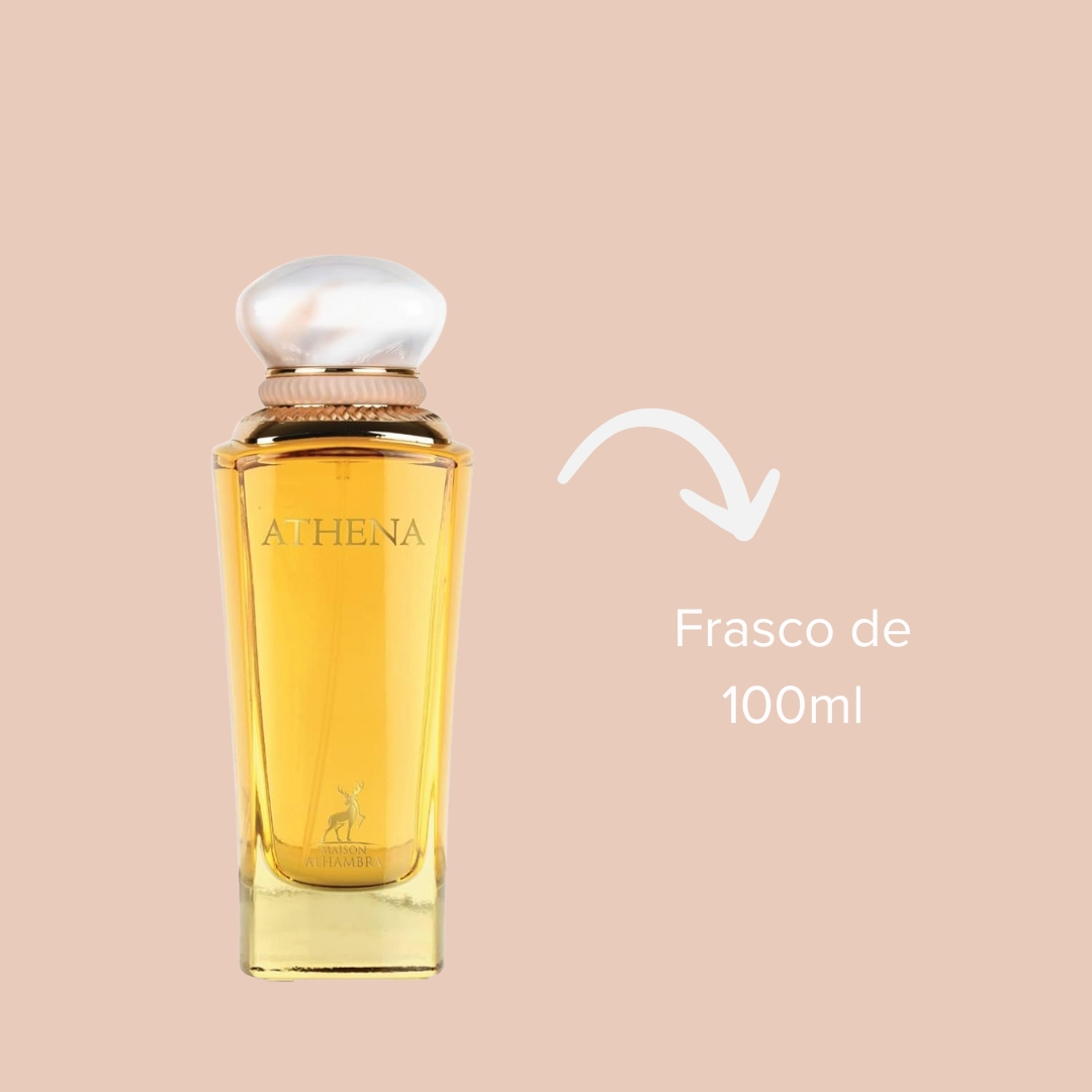 Athena Maison Alhambra Athena Maison Ahambra perfume árabe inspiração Burberry Godness Perfume com Baunilha perfume doce