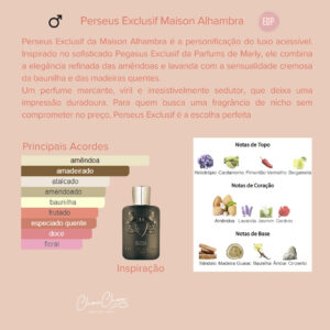 Perseus Exclusif Maison Alhambra perfume de home perfume árabe Pegasus Exclusif luxo perfume de nicho Parfum de marly