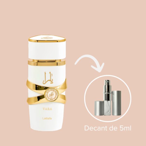 Yara Moi Lattafa decant 5ml original perfume árabe - Descubra o maravilhoso mundo dos perfumes árabes na ChouChou Perfumes e conheça Yara Moi Lattafa. Yara Moi Lattafa Perfume Perfume árabe Perfume de mulher Perfume feminino