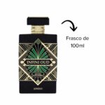 Infini Oud Joyous Maison Alhambra Perfume de Homem Perfume Masculino Perfume Cítrico Perfume Amadeirado Perfume marcante Perfume árabe Initio Decant Decant de perfume Amostra de perfume