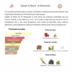 Sabah Al Ward Al Wataniah Perfume árabe Perfume de mulher Perfume marcante Perfume Sedutor Perfume árabe barato L'Interdit Perfume doce Perfume spray