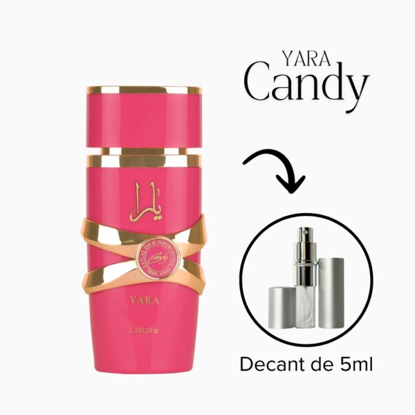 Yara Candy Lattafa Perfume Árabe Prfume Doce perfume de Mulher Perfume Feminino Perfume delicioso Perfume de Luxo Perfume de menina Decant de perfume